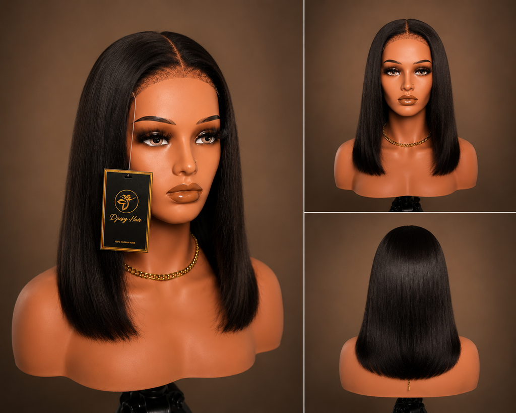 Luxury Straight Bob Glueless Wig