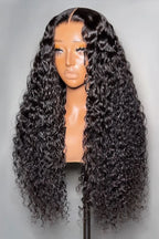 Soft Curly 13×4Transparent Lace Wig – 200 % Density